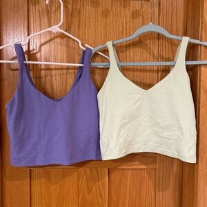 Bundle of two Lululemon Align Tanks 8